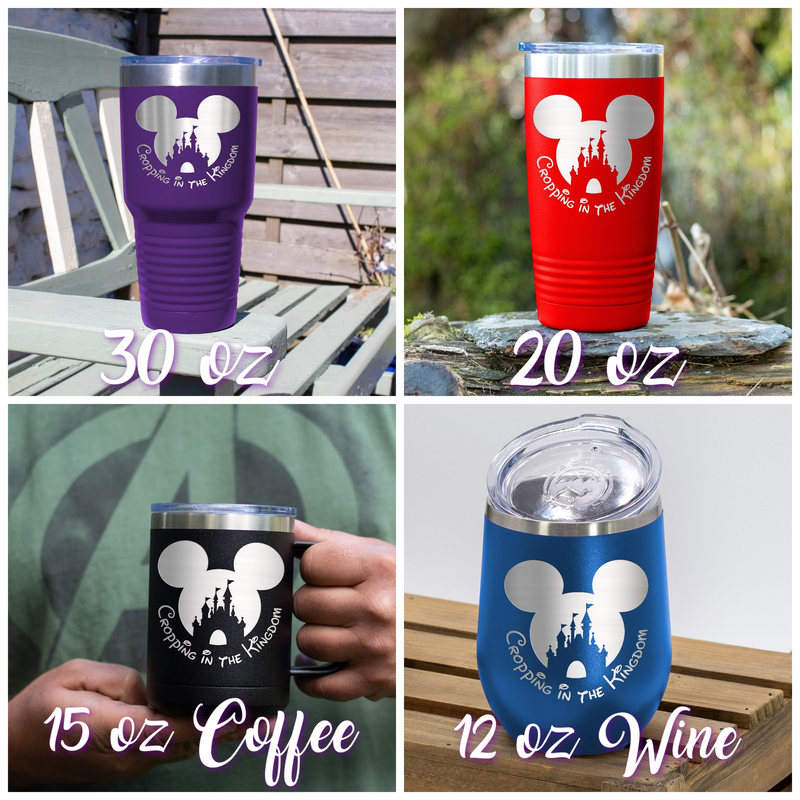 CitK 2022 Castle Silhouette Tumblers