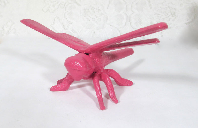 Dragonfly Cast Iron Shabby Chic Paperweight