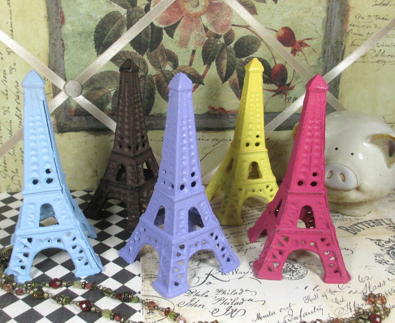 Eiffel Tower Shabby Chic Cast Iron